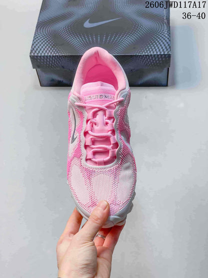 Nike Air Liquid Max Pink and White Low-Top Sneakers