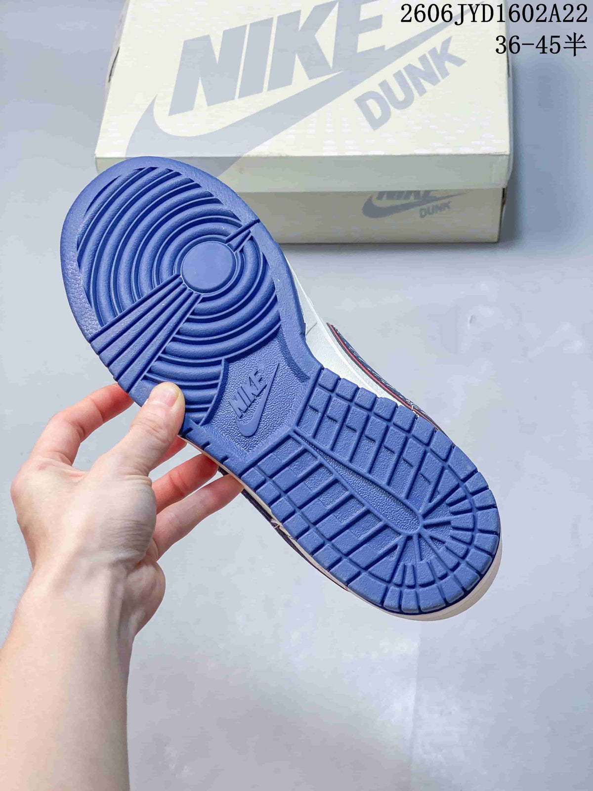 Nike SB Dunk Low Champion Stripe White Blue Red Sneakers