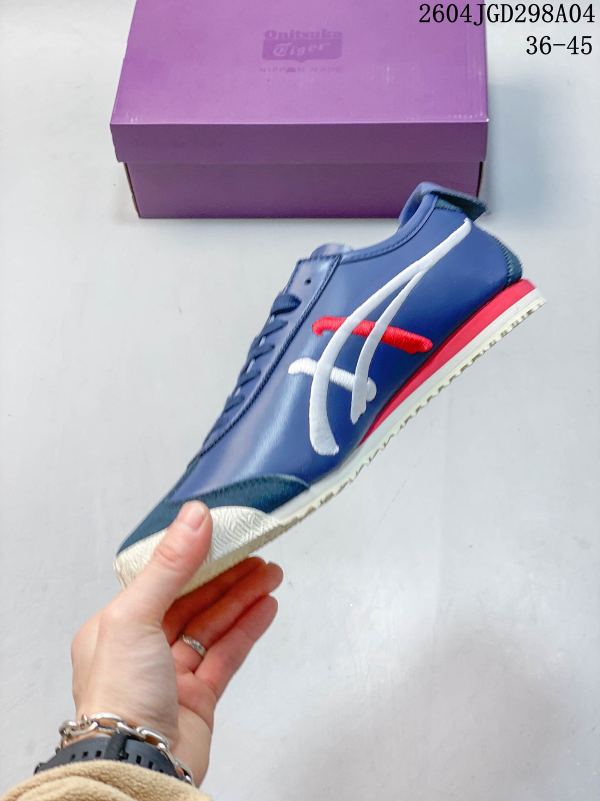 Onitsuka Tiger Mexico 66 Deluxe Sneakers Blue Red