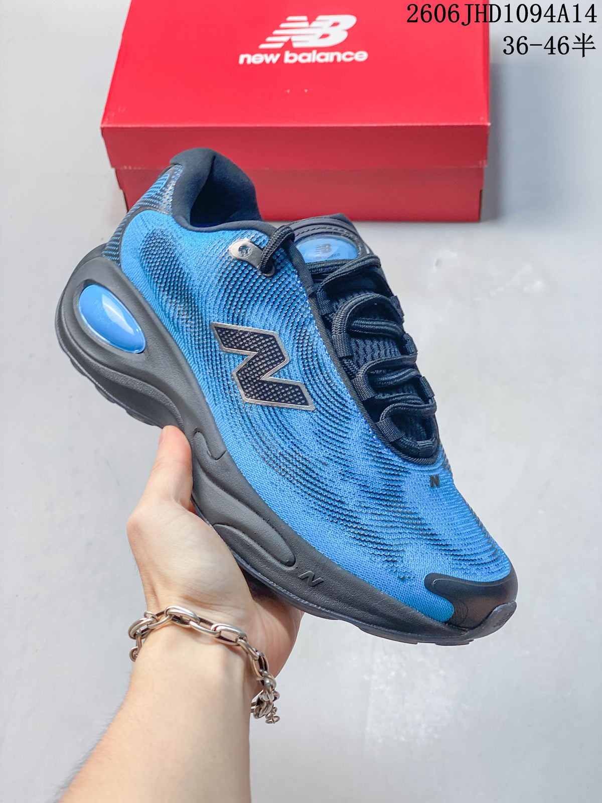 New Balance AC Runner Low-Top Running Shoes, Blue and Gray