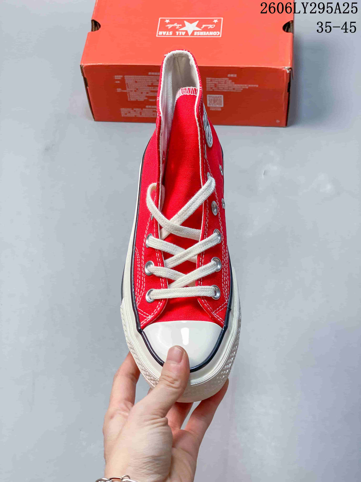 Converse Chuck Taylor All Star High-Top Sneakers, Red