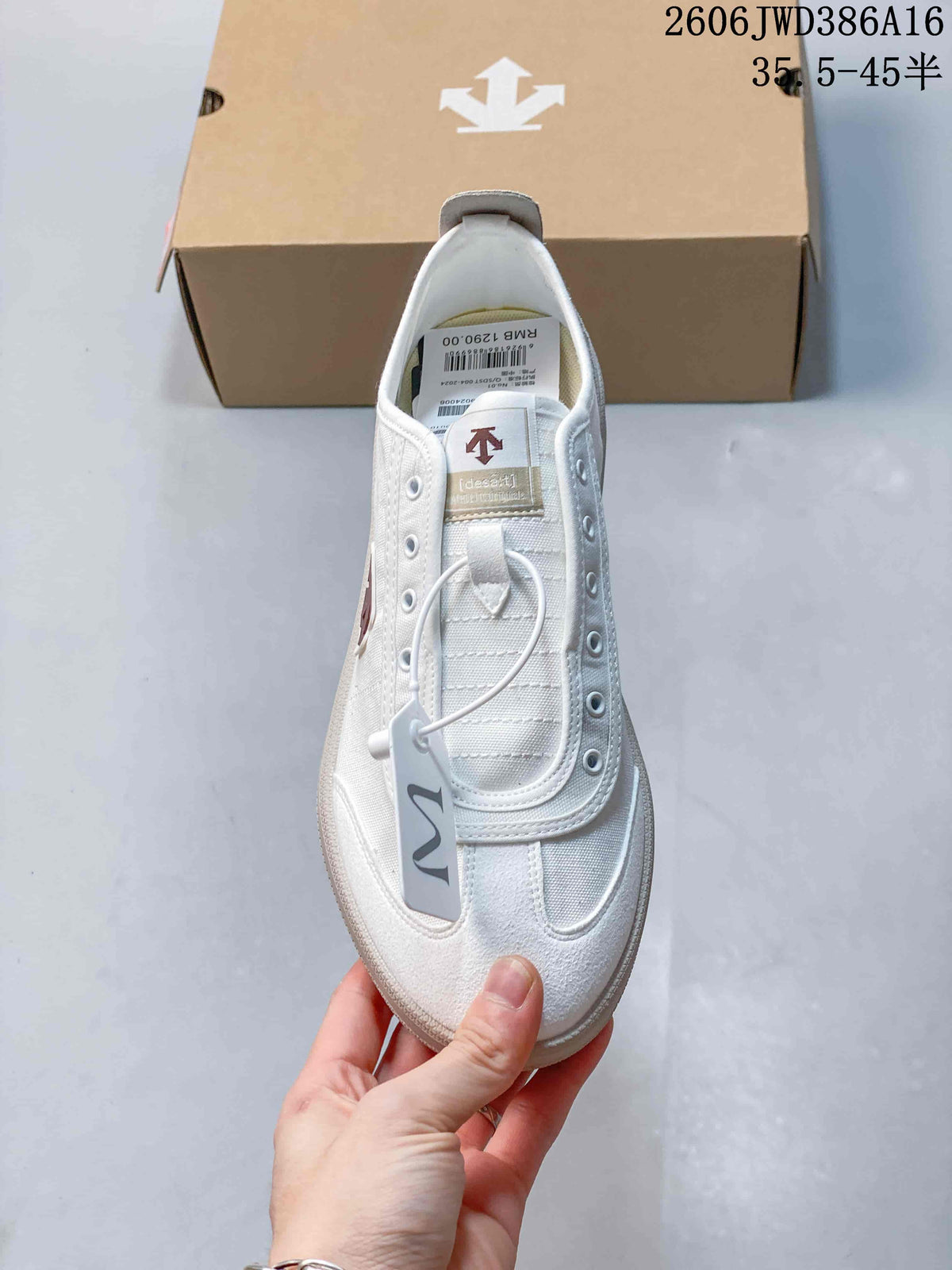 DESCENTE Chron Pacer CVS White Retro Sneakers