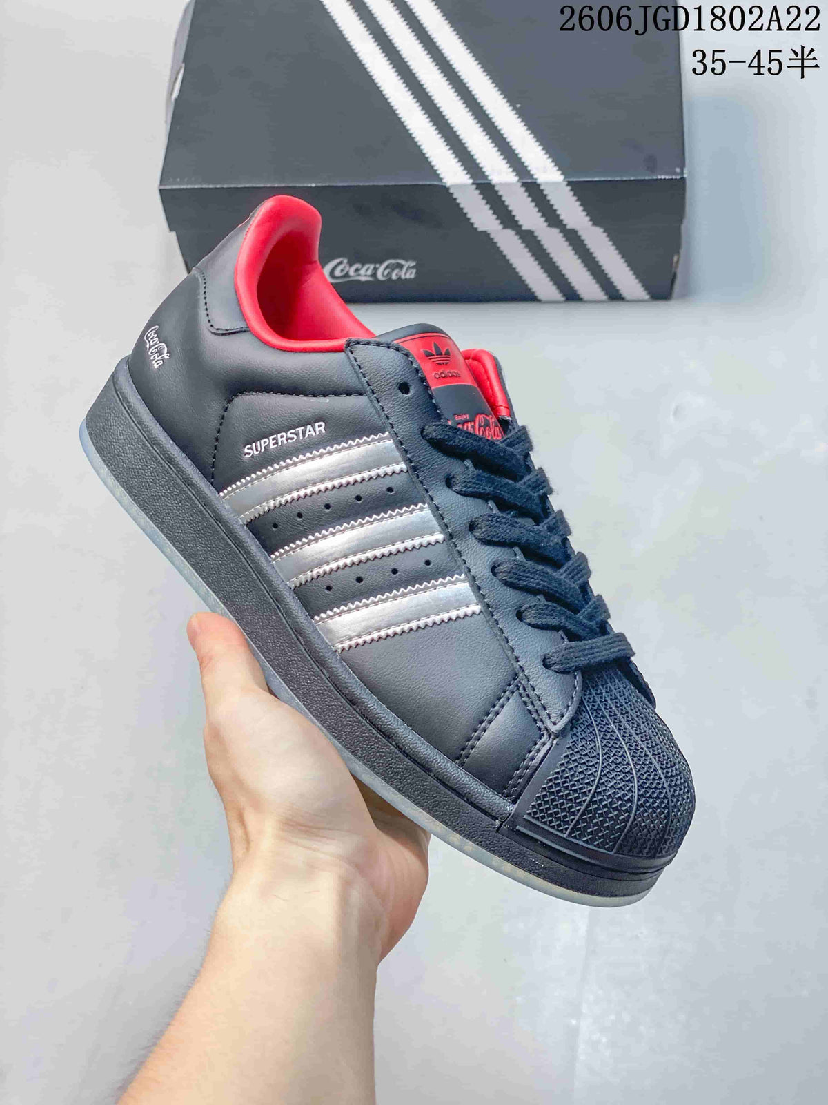 Adidas Originals Superstar Coca-Cola Low-Top Sneakers KJ1228