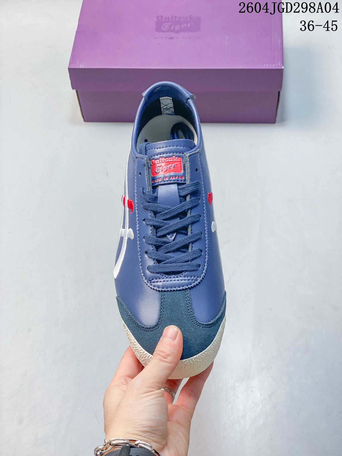Onitsuka Tiger Mexico 66 Deluxe Sneakers Blue Red