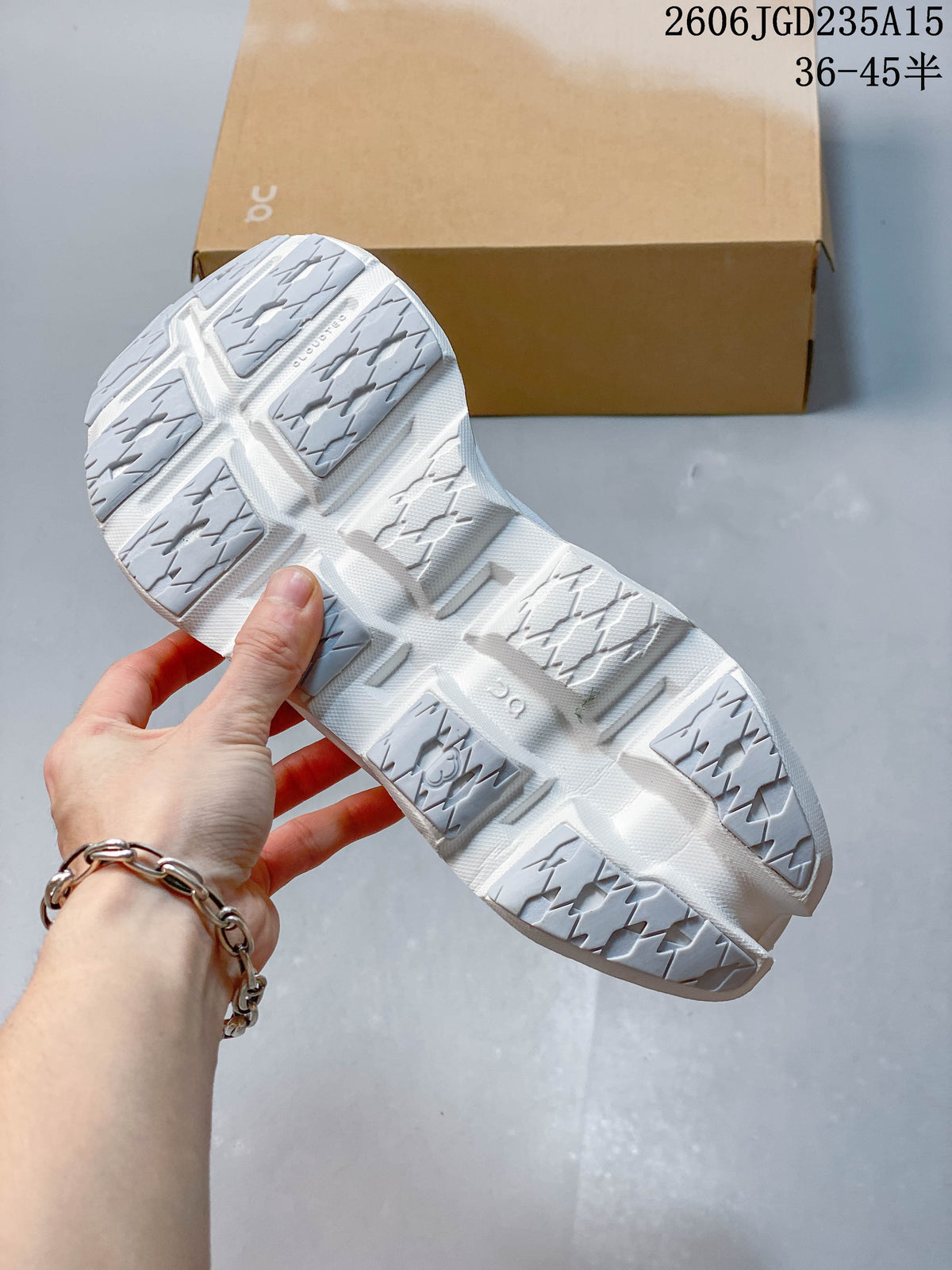 On Cloudmonster 3 White Running Sneakers