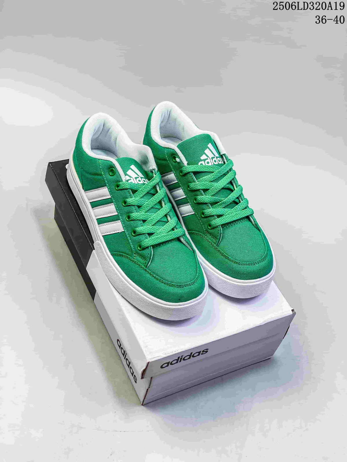 Adidas GVP Canvas STR Sneakers Green White