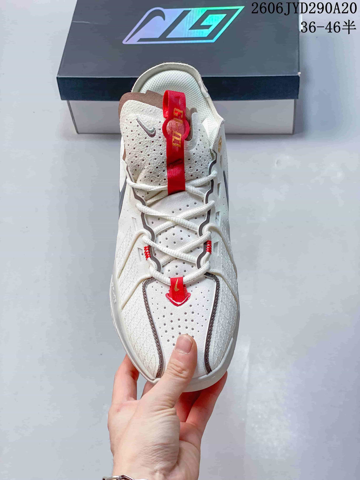 Nike Air Zoom GT Cut Basketball Shoes White Red