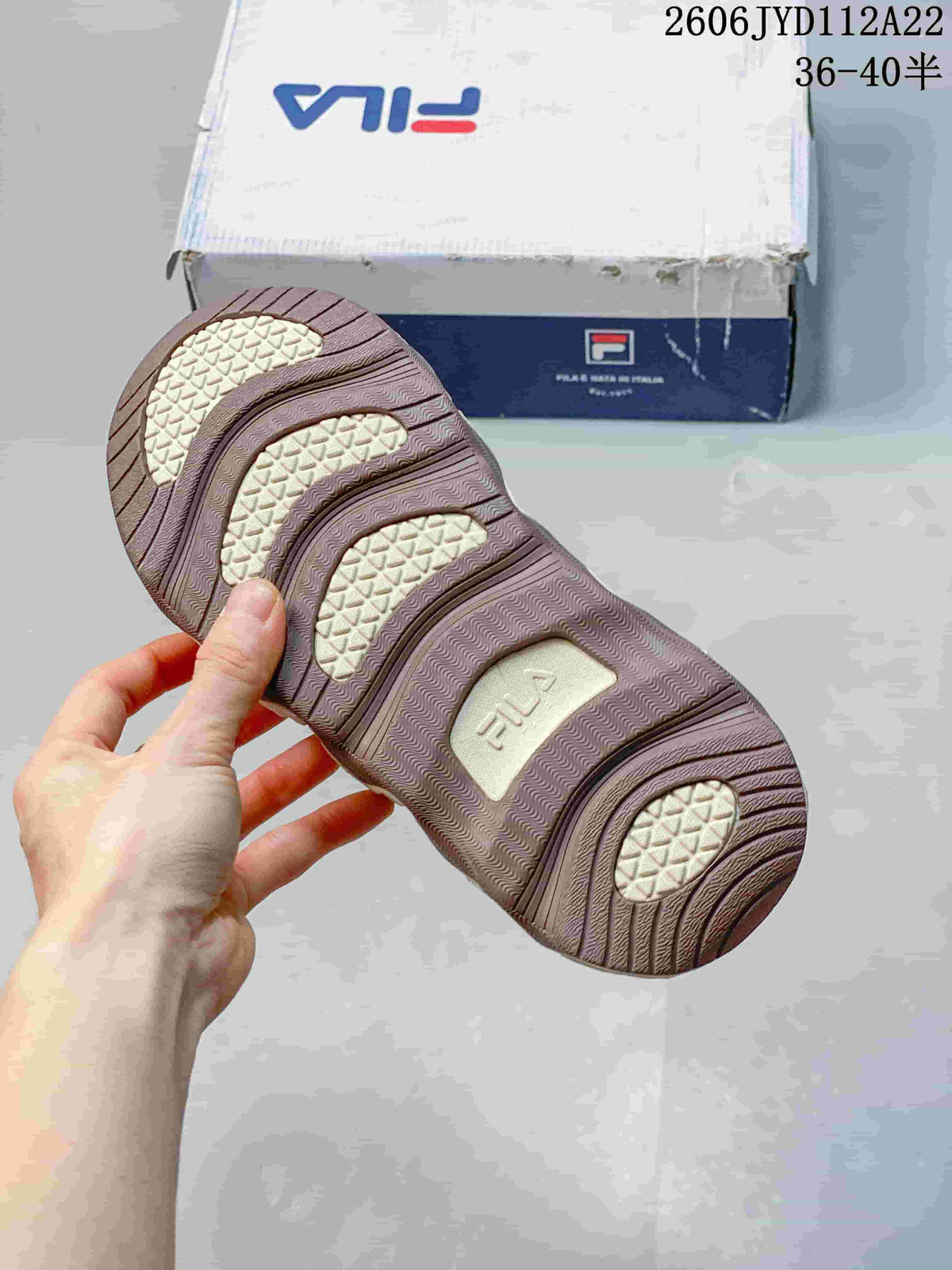 FILA Mars Retro Chunky Sneakers Cream Rust