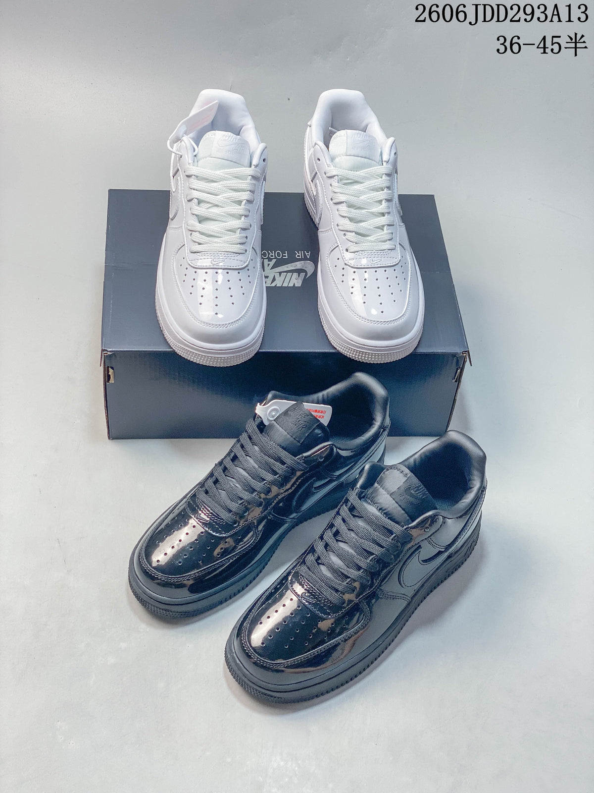 Nike Air Force 1 '07 Low Sneakers, White and Black