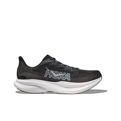 HOKA Mach 6 Running Shoes in Black and White