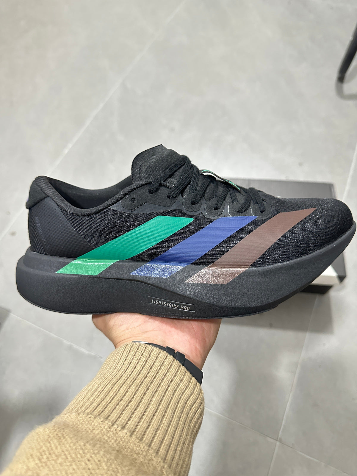 adidas Lightstrike Pro Running Shoes Black Multicolor