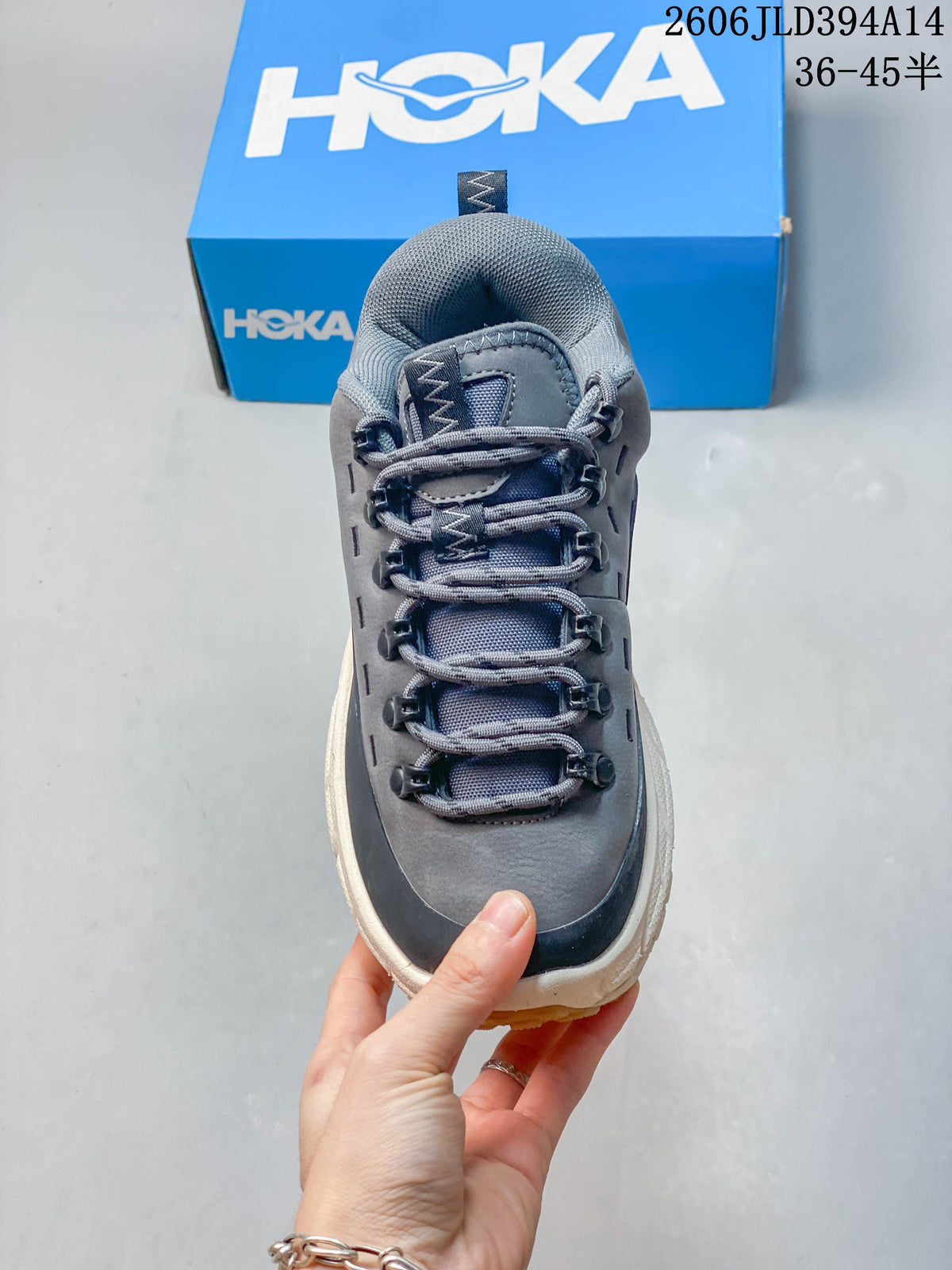 HOKA Tor Summit Low-Top Sneakers in Gray