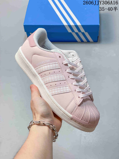 Adidas Superstar II Pink Low-Top Sneakers