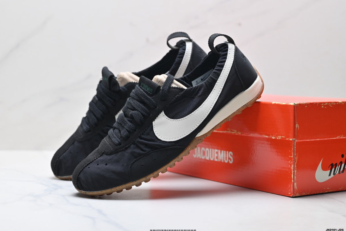 Nike Jacquemus Low-Top Sneakers Black White Gum