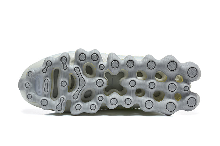 Nike Air Max Scorpion Sneakers White and Pale Yellow