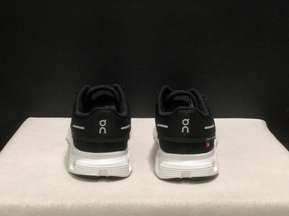 On Cloud 6 Black White Running Sneakers