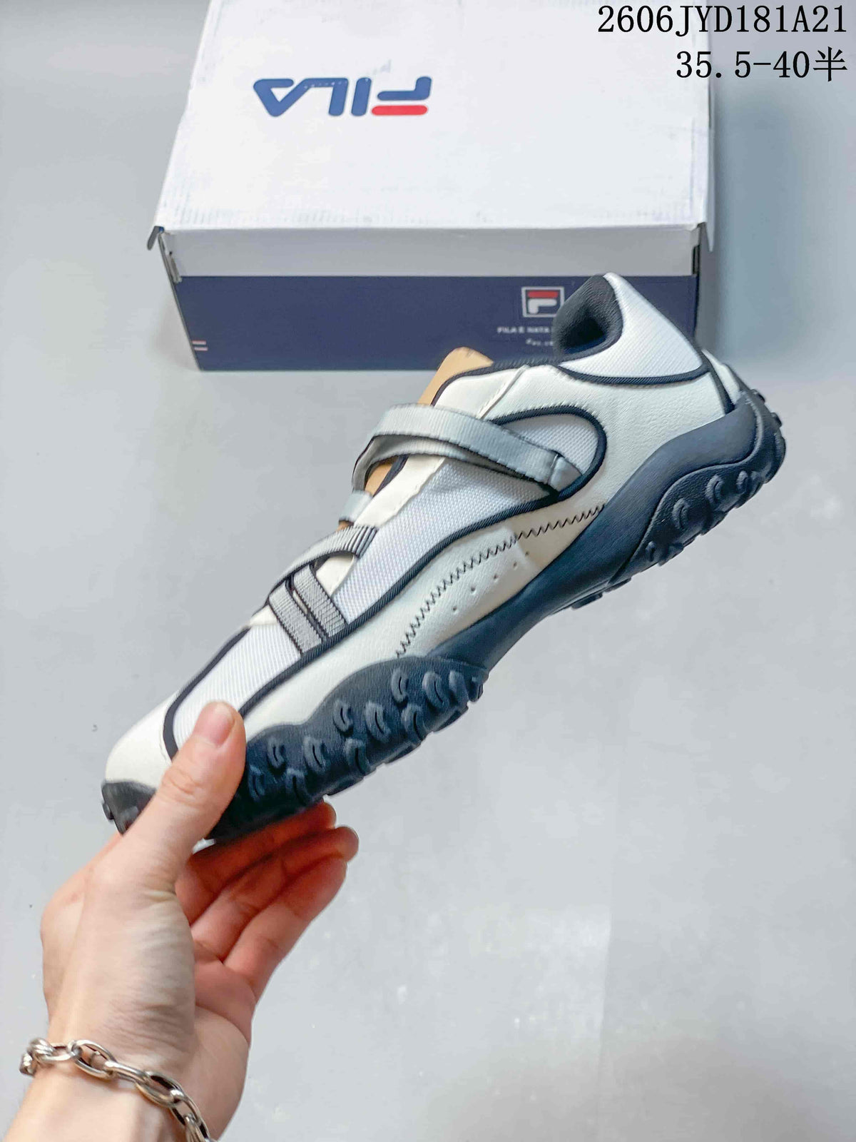 FILA Pebble Sandal Shoes White Gray 612510ASYWT