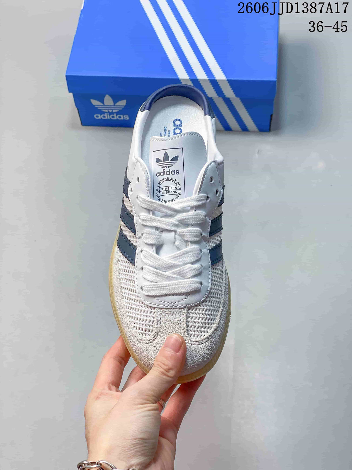 Adidas Samba OG Mule Sneakers White Navy HP5050