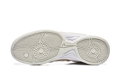 Nike Tiempo 90 White and Pale Yellow Sneakers