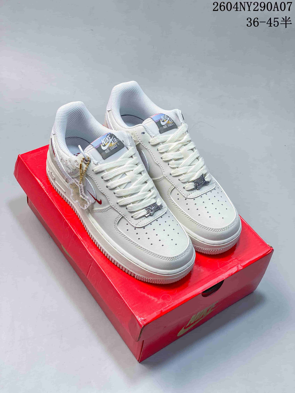 Nike Air Force 1 Low Year of the Horse White Sneakers