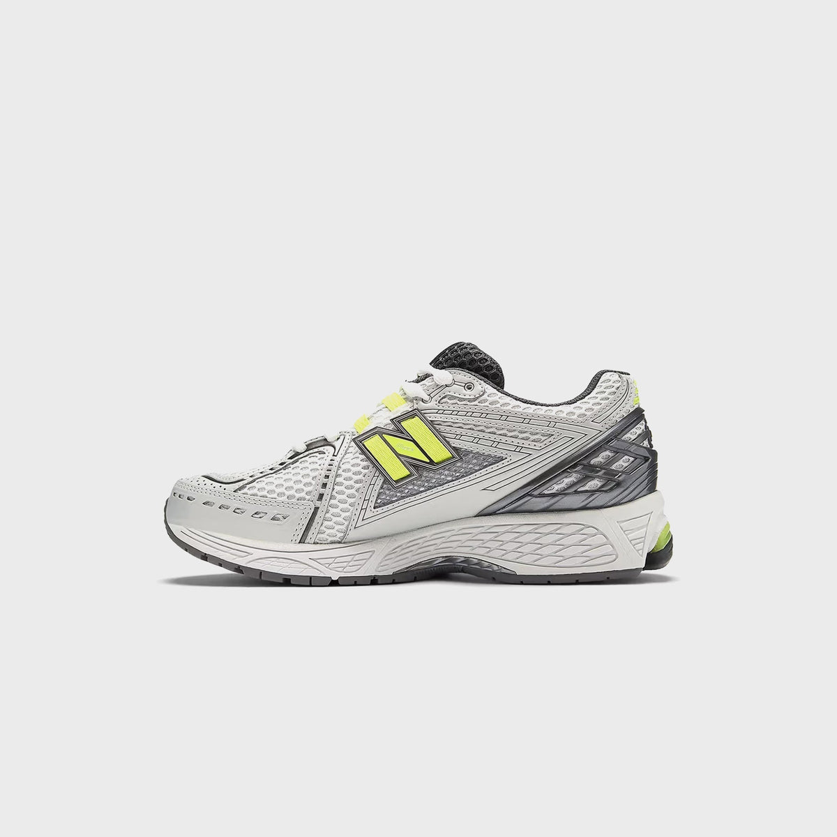New Balance 1906R - Light Silver Metallic / Alkaline Green