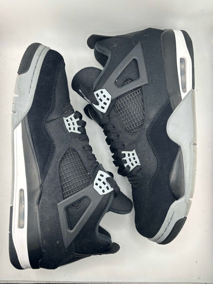 Jordan 4 Retro SE Black Canvas