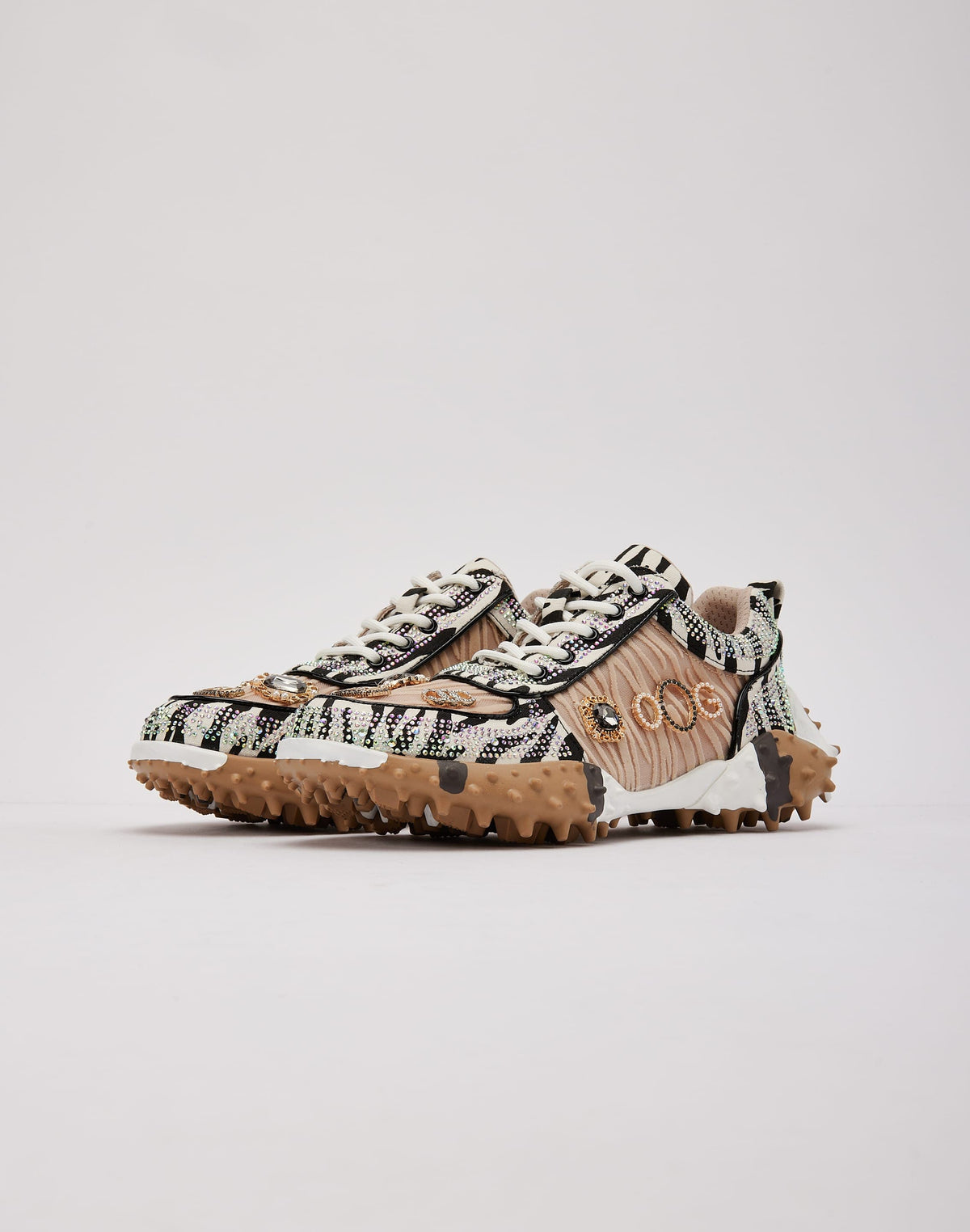 OOG Zebra Rhinestone Runner