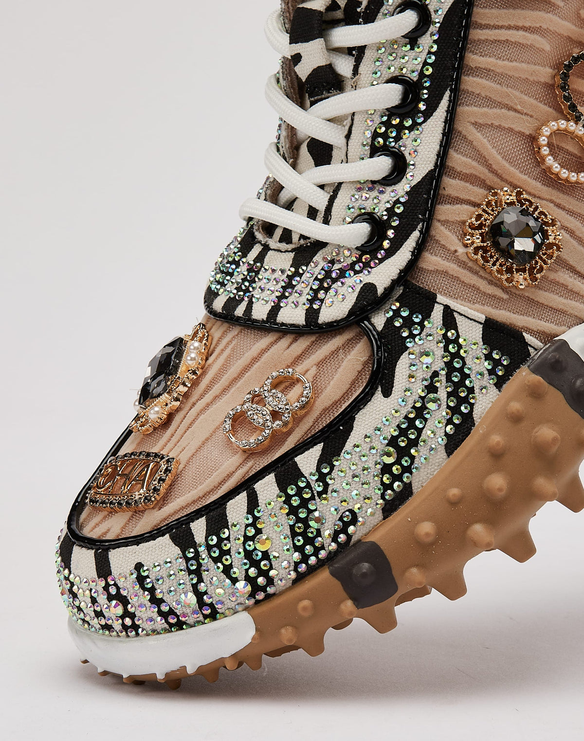 OOG Zebra Rhinestone Runner