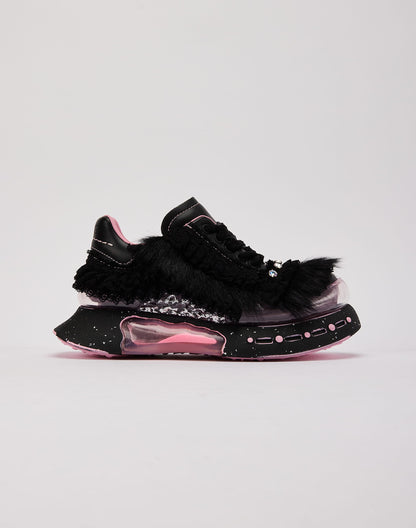 OOG Pony Hair Platform Sneaker