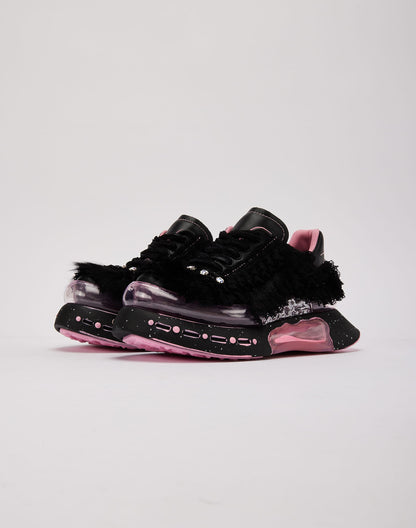 OOG Pony Hair Platform Sneaker