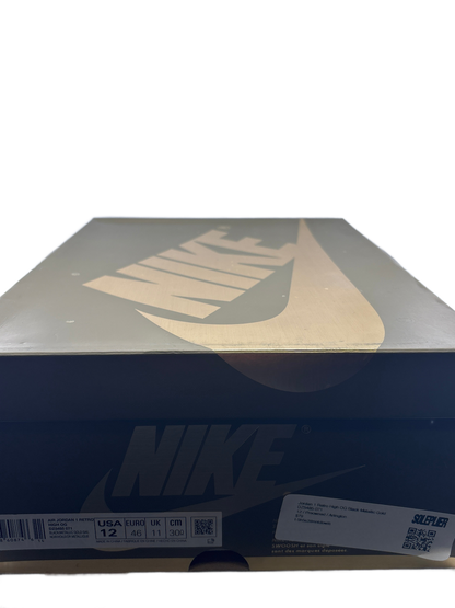 Jordan 1 Retro High OG Black Metallic Gold