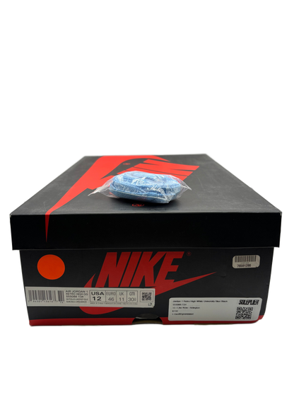 Jordan 1 Retro High White University Blue Black