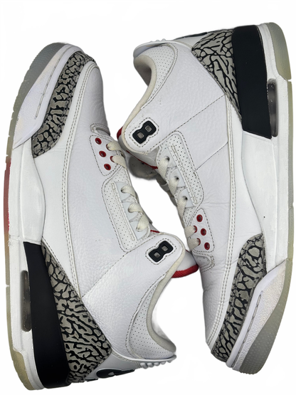 Jordan 3 Retro Free Throw Line White Cement