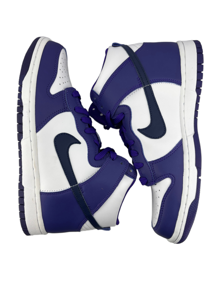 Nike Dunk High Electro Purple Midnght Navy (GS)